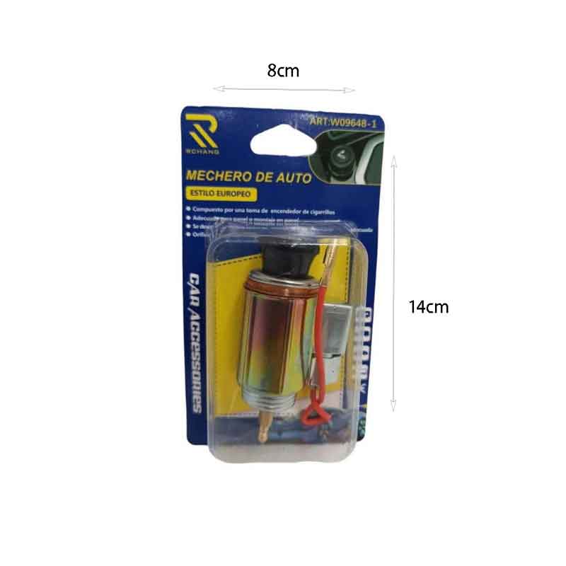 RCHANG αναπτήρας αυτοκινήτου με LED φωτισμό W09648-2 - Illuminated cigarette lighter kit