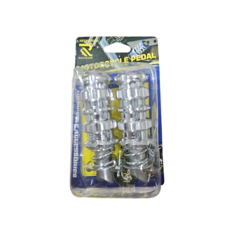 Πεταλ Μηχανής Ασημένια - Motocycle Pedal