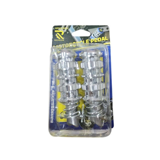 Πεταλ Μηχανής Ασημένια - Motocycle Pedal