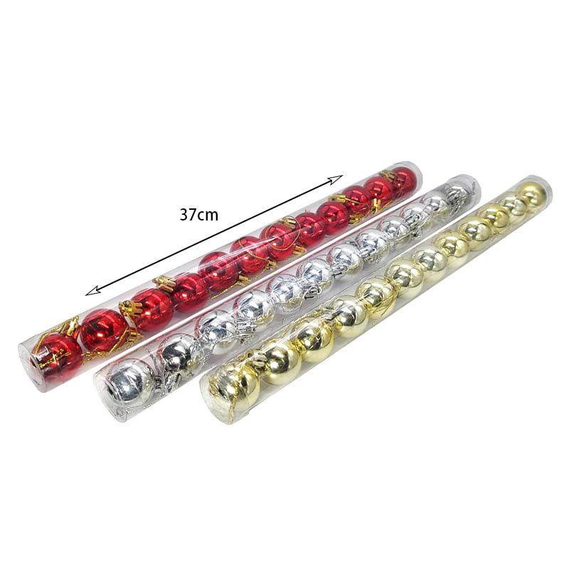Χριστουγεννιάτικες μπάλες 12τμχ 2.5cm - Christmas Decoration Balls 12pcs