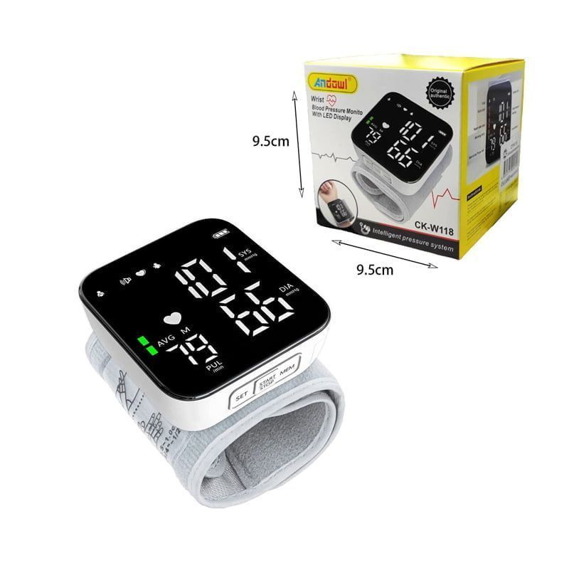 Andowl Ψηφιακό Πιεσόμετρο Καρπού CK-W118 - Blood Pressure Monito With LED Display