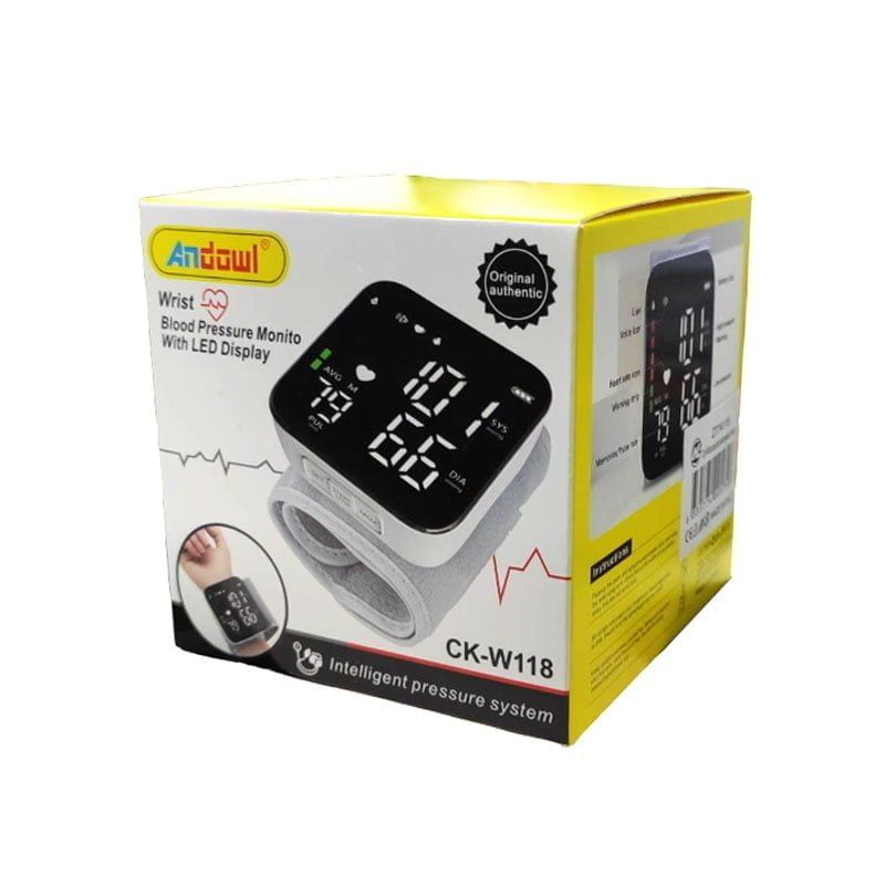 Andowl Ψηφιακό Πιεσόμετρο Καρπού CK-W118 - Blood Pressure Monito With LED Display