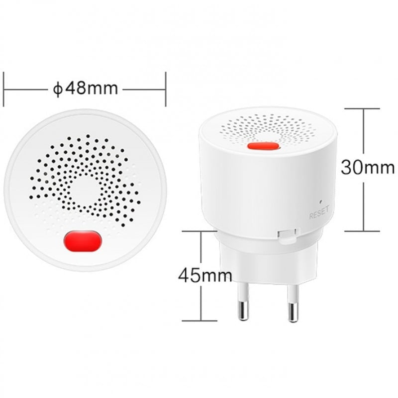 Andowl Q-MQ25 Ανιχνευτής Διαρροής Γκαζιού Πρίζας - WiFi Combusitible Gas Detector