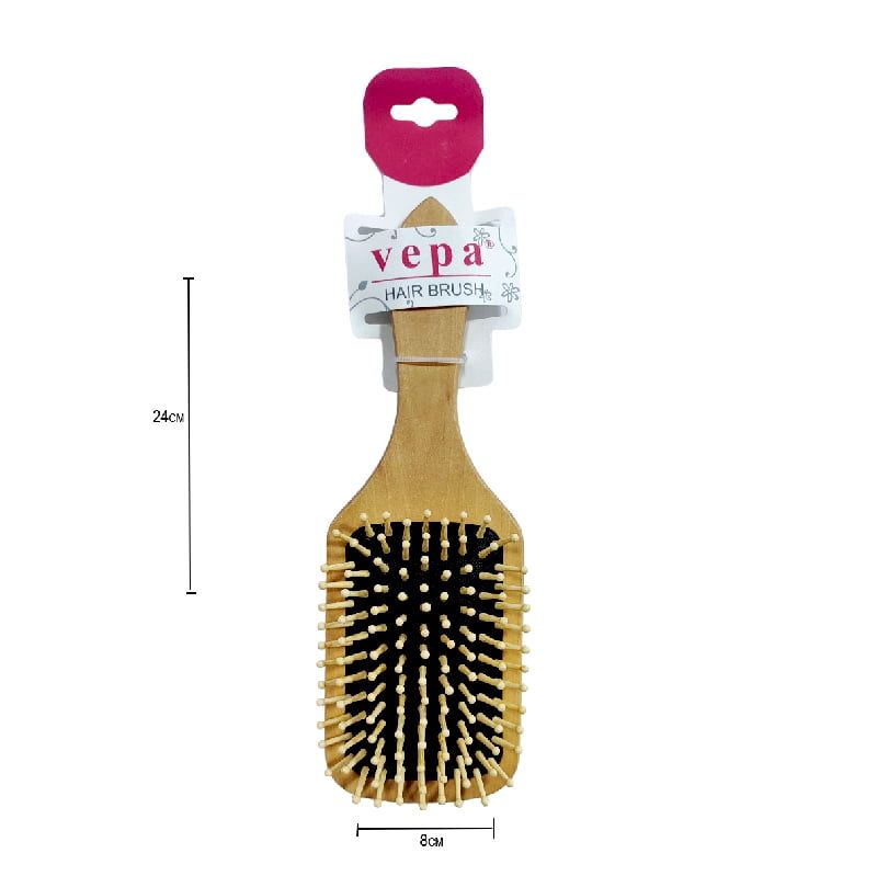 Vepa Ξυλινη Χτένα μαλλιών - Hair comb brush - Angel shopping