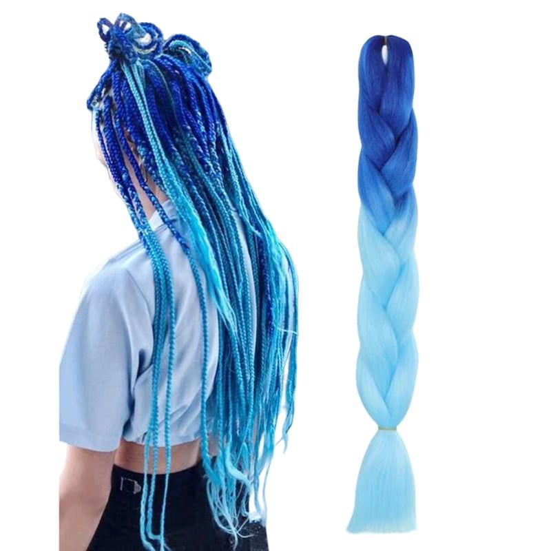 Yuan yao Μαλλιά για Ράστα ombre μαύρο-κόκκινο BY1 - Rasta hair