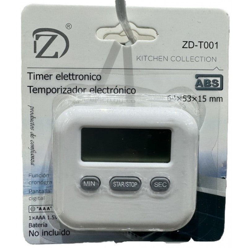 ΨΗΦΙΑΚΟ ΧΡΟΝΟΜΕΤΡΟ ΚΟΥΖΙΝΑΣ ZD-T001 ΚΕΝΤΡΙΚΟ > ΓΙΑ ΤΟ ΣΠΙΤΙ > ΓΙΑ ΤΗΝ ΚΟΥΖΙΝΑ